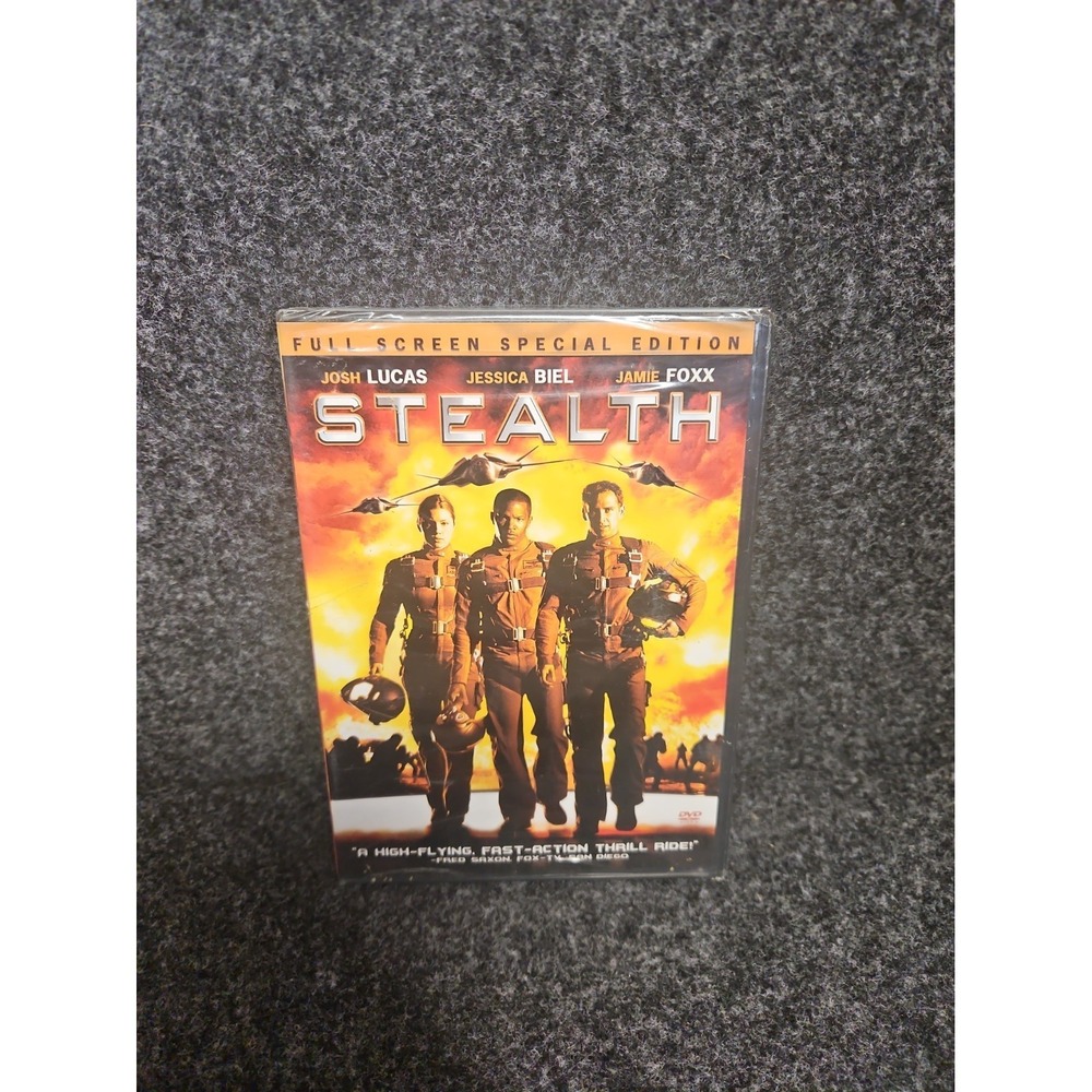 Stealth DVD Full Screen Special Edition 2005 PG-13 2 DISC Set Jamie Foxx